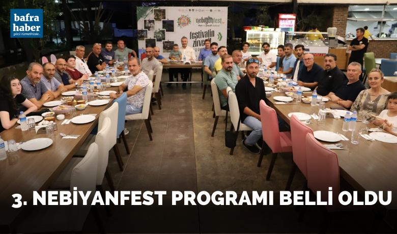3. NebiyanFest programıbelli oldu: “Festivalin Zirvesi” - Samsun 19 Mayıs Belediyesi tarafından bu yıl 3.’sü düzenlenecek olan "Nebiyan Doğa ve Gençlik Festivali"nin (NebiyanFest) programı belli oldu.